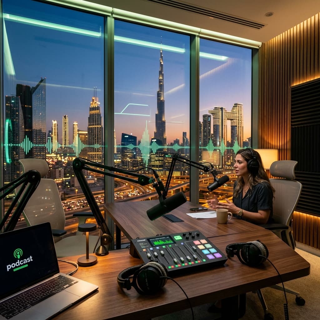 Podcast Studio Dubai